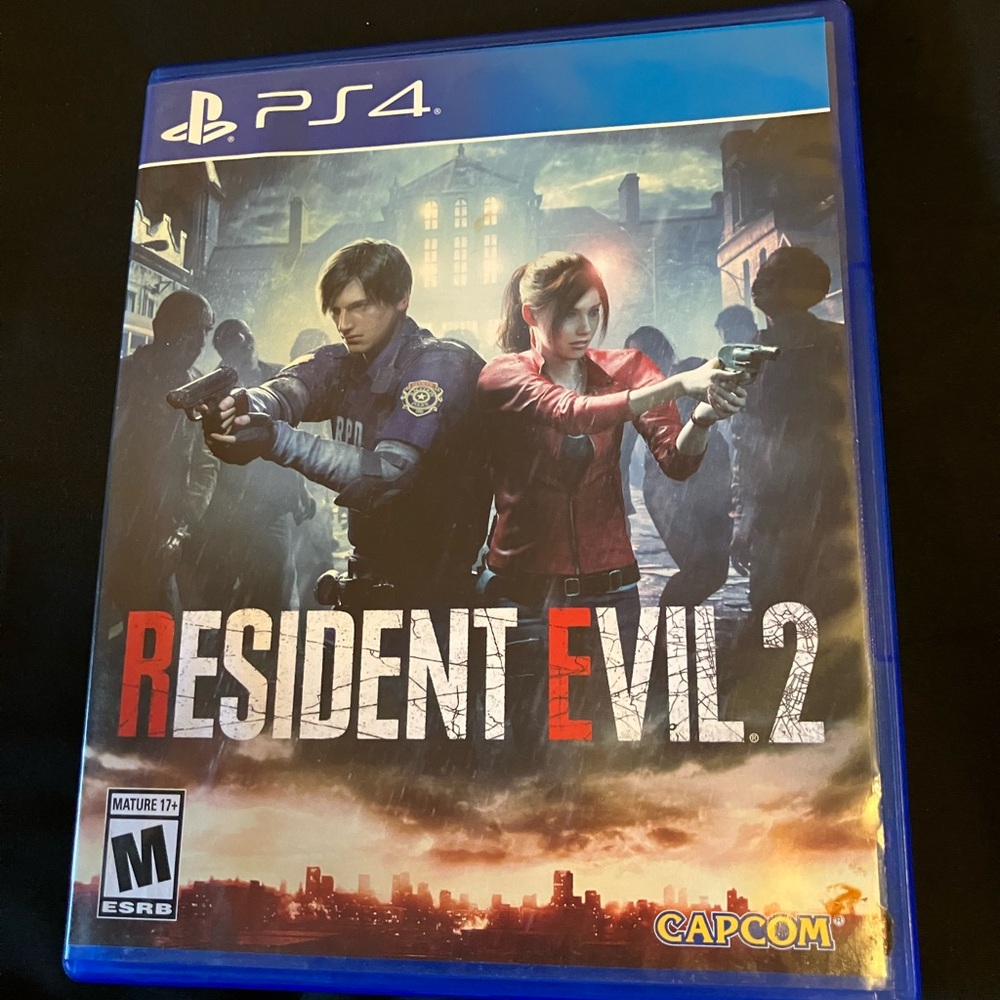 Resident evil 2 Playstation 4 game (Like New)
